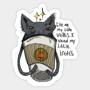 I Deserve My Little Treats Sticker